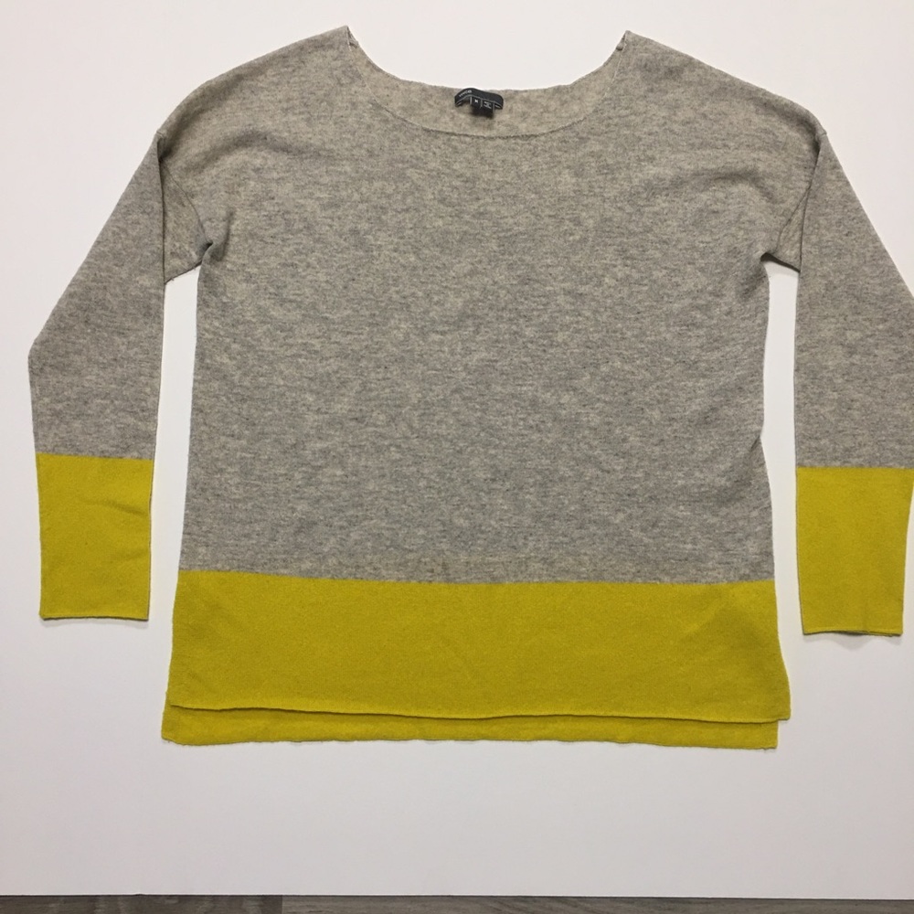 💎VINCE color block sweater women’s size medium